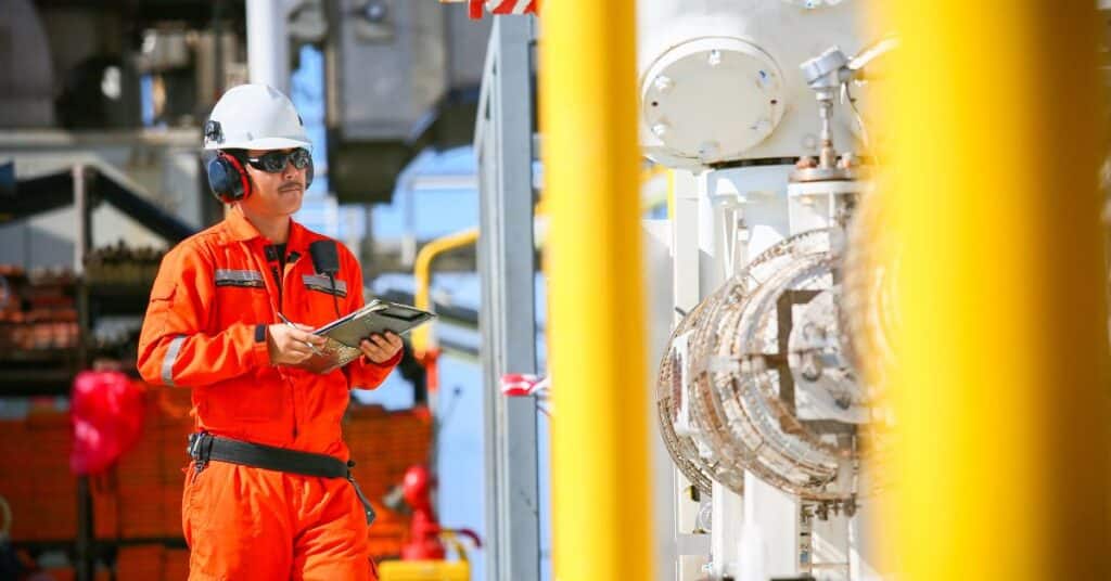 Oil and gas equipment combustion tuning inspection