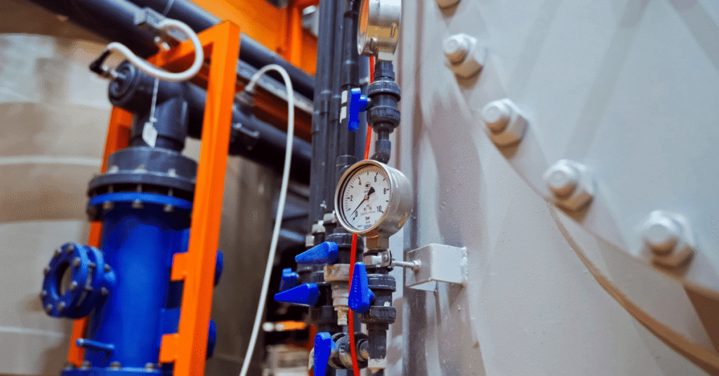 Oil and gas equipment instrumentation gauge